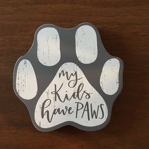 3X host posh party pick!!! 🎉🎉🎉My kids have paws sign NWOT